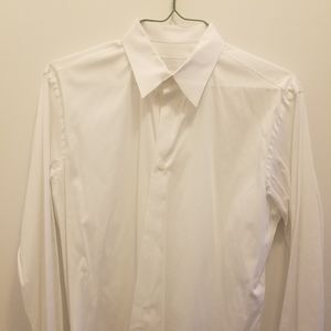 Prada white men's dress shirt